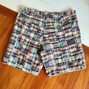 CLUB ROOM Men Patchwork Shorts 🩳 Plaid Men's Shorts Size 40